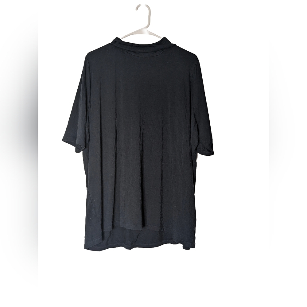 Lauren Ralph Lauren Classic Navy Turtleneck Tee